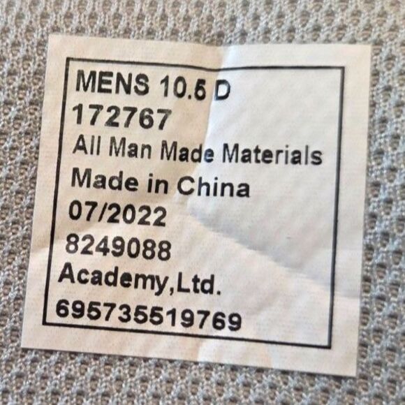 Share Shaq Mens Shoes Size US 10.5 Scion White NEW Grey White Shoes Sneakers - Picture 7 of 7